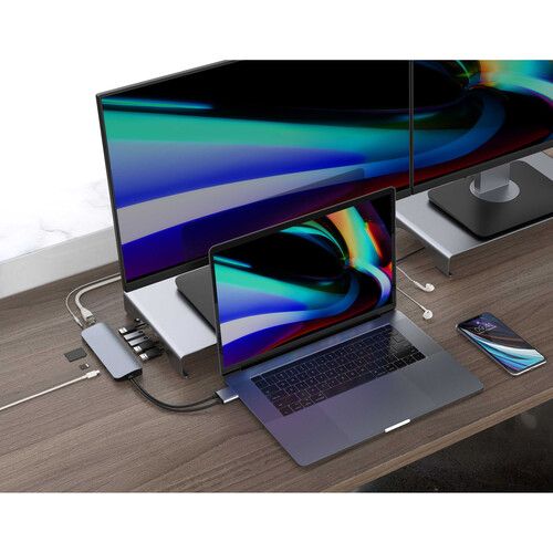  HYPER HyperDrive Viper 10-in-2 USB Type-C Hub (Silver)