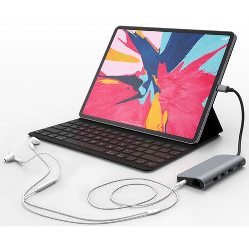  HYPER HyperDrive Power 9-in-1 USB Type-C Hub (Silver)