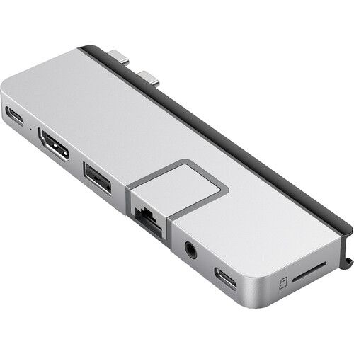  HYPER DUO PRO 7-in-2 USB Type-C Hub (Silver)