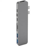 HYPER HyperDrive PRO 8-in-2 USB Type-C Hub for MacBook Pro & Air Laptops (Space Gray)