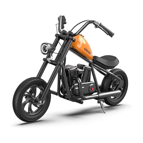  HYPER GOGO Cruiser 12 - Kid's Motorbike (Orange), Large (EL-MB03A)