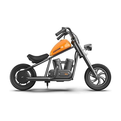  HYPER GOGO Cruiser 12 - Kid's Motorbike (Orange), Large (EL-MB03A)