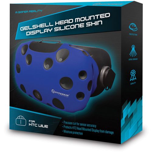  HYPERKIN Gelshell Silicone Skin for HTC Vive (Blue)