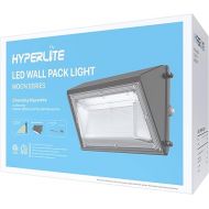 HYPERLITE 120W LED Wall Pack Light with Dusk-to-Dawn Photocell, Ideal Outdoor Security Lighting Commercial and Industrial LED Wall Lights for Parking lot Garage Warehouse Factory ETL Listed
