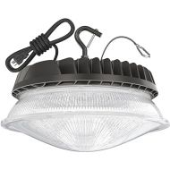 HYPERLITE UFO LED High Bay Light 200w LED High Bay Light 28000lm LED Shop Light with 5000k with us Plug High Bay LED Lights for Commercial Bay Lighting 16-20ft Workshop Warehouse Factory Gym Barn ETL