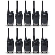 10pcs HYT TC-320 UHF 450-470MHZ Portable Two Way Radio Walkie Talkie Transceiver