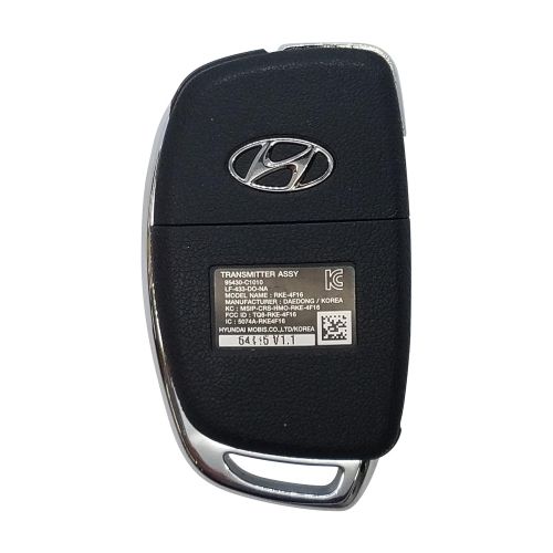  HYUNDAI OEM Hyundai Sonata Flip Key Keyless Entry Remote Fob (FCC ID: TQ8-RKE-4F16  PN: 95430-C1010)