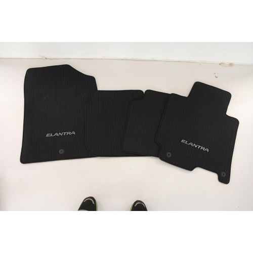  HYUNDAI Genuine Accessories 3XF14-AC200-RY Black Carpeted Floor Mat, (Set of 4)