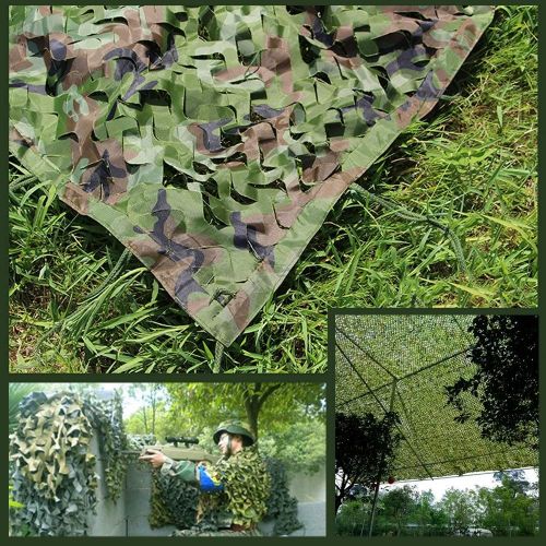  HYZWZW Shading net Camouflage net Camouflage Net, Camouflage Net Camping Skin Outdoor Hunting Shooting Decoration Outdoor 10mx 1.5m