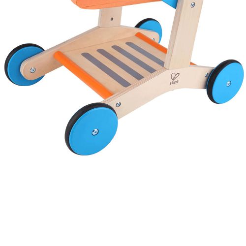  HaPe Hape Pretend Play Mini Wooden Kids Toddler Supermarket Grocery Shopping Cart