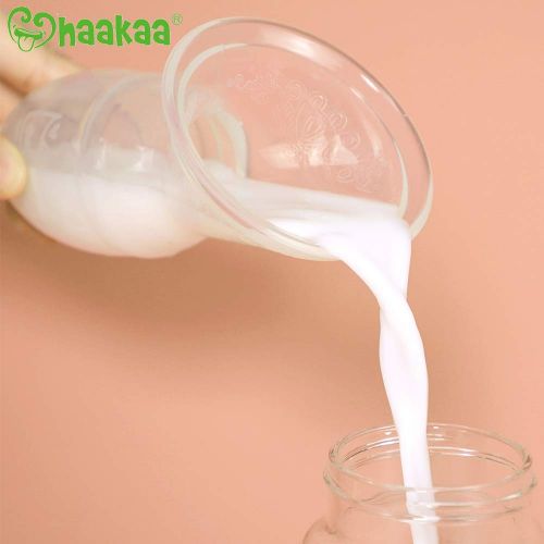  [아마존베스트]Haakaa Manual Breast Pump 4oz/100ml,2019 New Style