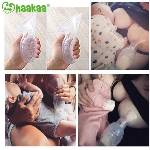  [아마존베스트]Haakaa Manual Breast Pump 4oz/100ml,2019 New Style
