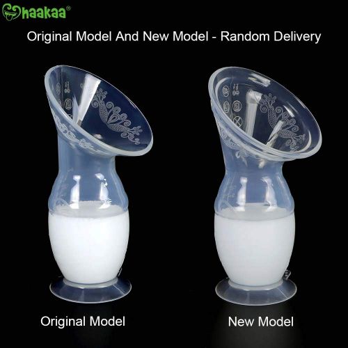  [아마존베스트]Haakaa Manual Breast Pump with Stopper 4oz/100ml