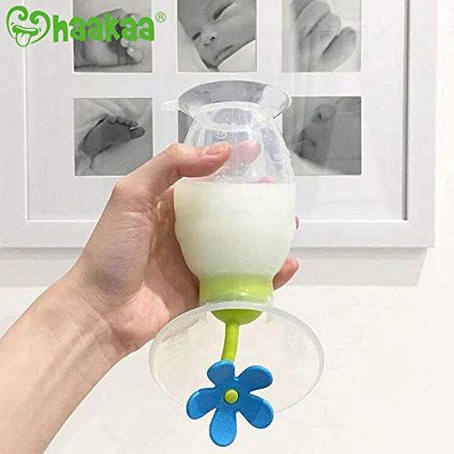  [아마존베스트]Haakaa Breastpump Milk Saver and Stopper 4oz/100ml