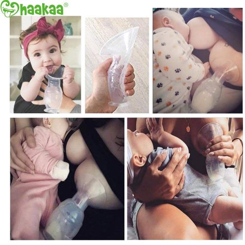  [아마존베스트]Haakaa Silicone Breastpump with Stopper 4oz/100ml