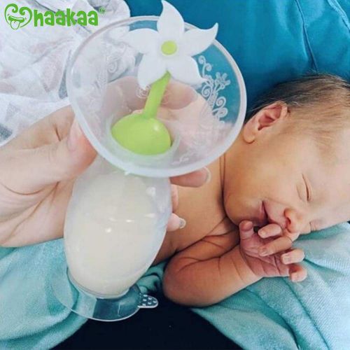  [아마존베스트]Haakaa Silicone Breastpump with Stopper 4oz/100ml