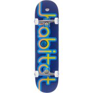 Habitat Eroded Expo Prebuilt Skateboard Complete - Blue - 8.00