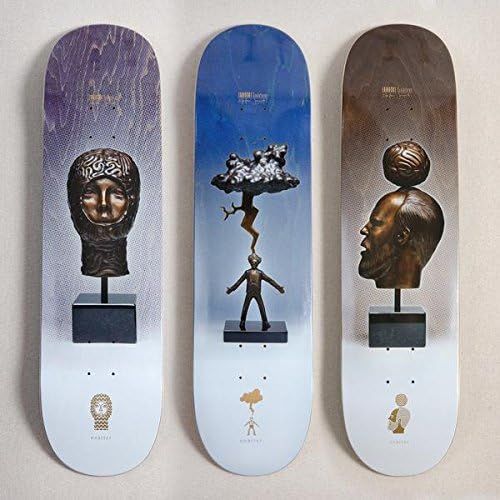  Habitat Skateboards Stefan Sculpture Series - Internal Tunnel Vision - Assorted, 8.375