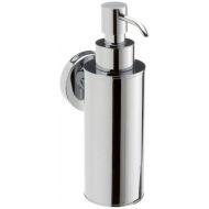 Haceka Kosmos 402317 Stainless Steel and Zinc Alloy Metal Soap Dispenser, Silver