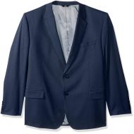 Haggar Mens Solid Gab Stretch Tailored Fit Suit Separate Coat