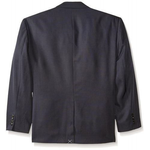  Haggar Mens Big-Tall Performance Tic-Weave Classic-Fit Suit Coat