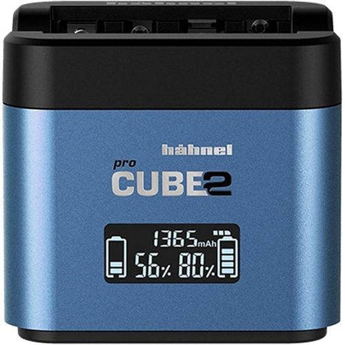 Hahnel PROCUBE2 Professional Twin Battery Charger for Fujifilm/Panasonic DSLR Cameras