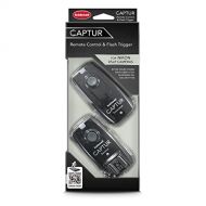 Hahnel HL -CAPTUR N Captur Remote Camera/Flash Trigger, Transmitter/Receiver for Nikon, Black