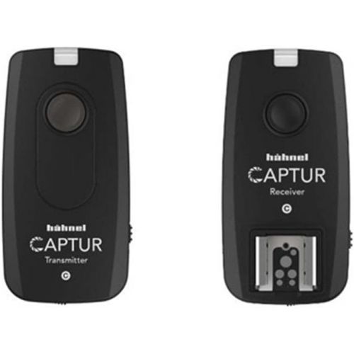  Hahnel HL -CAPTUR N Captur Remote Camera/Flash Trigger, Transmitter/Receiver for Nikon, Black