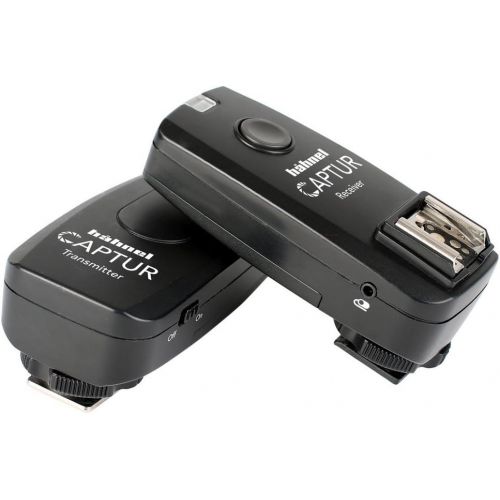  Hahnel HL -CAPTUR N Captur Remote Camera/Flash Trigger, Transmitter/Receiver for Nikon, Black