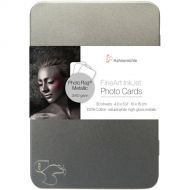 Hahnemuhle Photo Rag Metallic Paper Photo Cards with Rounded Corners (4 x 6