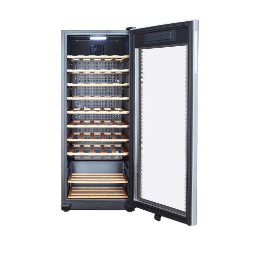  Haier WS50GA Weinkuehlschrank/127 cm Hoehe/LED Display zur Temperatureinstellung, Temperaturalarm