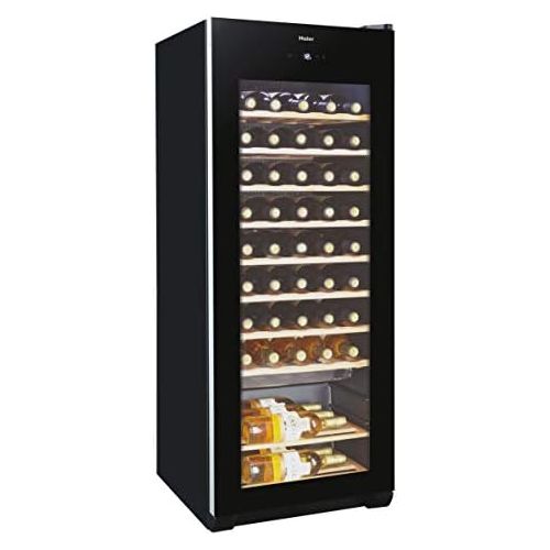  Haier WS50GA Weinkuehlschrank / 127 cm Hoehe/LED Display zur Temperatureinstellung, Temperaturalarm