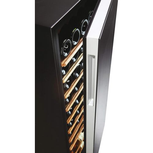  Haier WS50GA Weinkuehlschrank / 127 cm Hoehe/LED Display zur Temperatureinstellung, Temperaturalarm