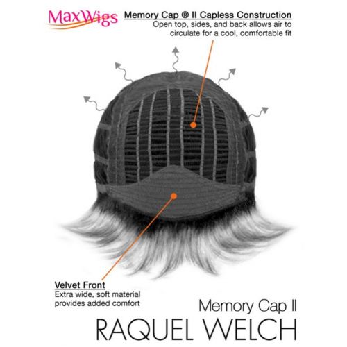  HairDo Hairdo Raquel Welch Always Long Layered Comfort Cap Wig, Rusty Auburn