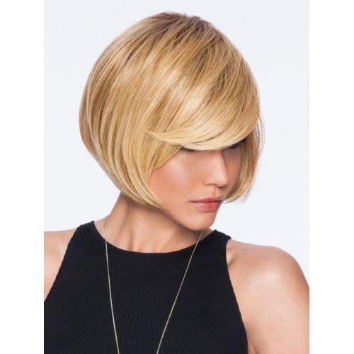  HairDo Layered Bob Color SS25 Ginger Blonde - Hairdo Wigs Soft Side Swept Bang Tru2Life Heat Friendly...