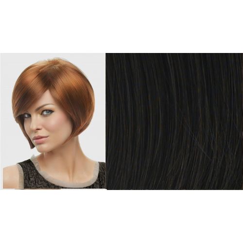  HairDo Layered Bob Color SS25 Ginger Blonde - Hairdo Wigs Soft Side Swept Bang Tru2Life Heat Friendly...