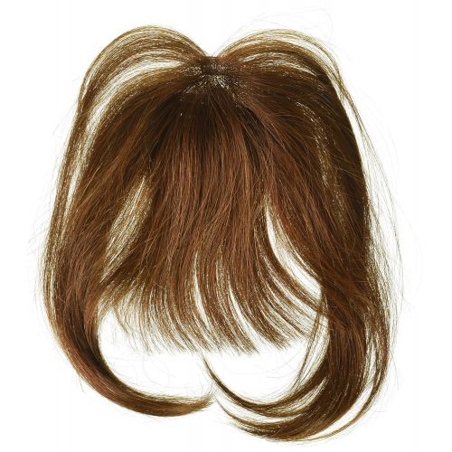  HairDo Human Hair Bangs Color R4HH CHESTNUT BROWN - Hairdo Extensions 9 Long Clip in Fringe Monofilament...