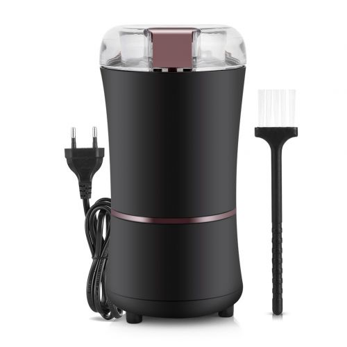  Hakeeta 400w Elektrische Kaffeemuehle, 3 Stufen-Mahlgrad Klassische Kaffeemuehle fuer Tragliches Kaffeepulver, Geeignet auch fuer Kaffeebohnen, Nuessen, Samen, Krautern und Gewuerzen usw