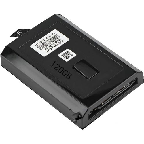  Hakeeta 120GB HDD Hard Drive Disk Replacement Expand The Memory Kit for Xbox 360 Internal Slim to Upgrade Your Xbox Hard Drive and Expand Your Data Storage Black wear-Resistant and Drop-Re