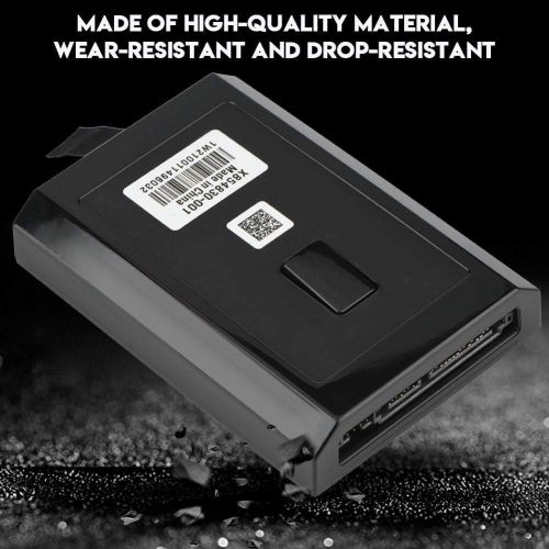  Hakeeta 120GB HDD Hard Drive Disk Replacement Expand The Memory Kit for Xbox 360 Internal Slim to Upgrade Your Xbox Hard Drive and Expand Your Data Storage Black wear-Resistant and Drop-Re