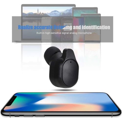 Hakeeta Translator Headset Wireless with Portable Charging Box, Real-time, More Than 33 Languages, for Business Study Travel, Stereo, High Sound Quality, Accurate Pronunciation