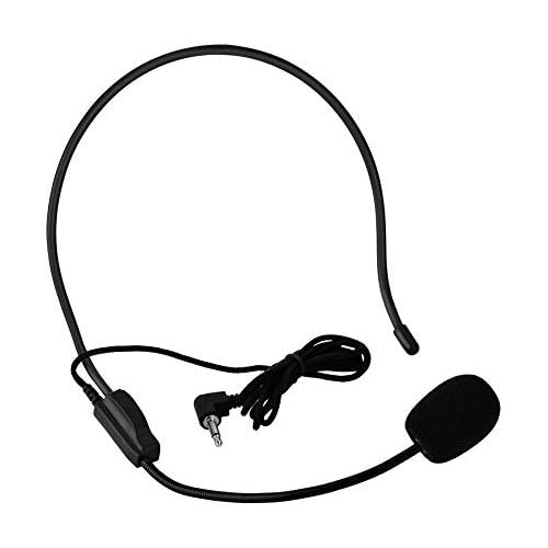  [아마존베스트]Hakeeta Mini Wired Head Mounted Microphone Condenser MIC Headband Headset for Teachers, Trainers, Presentation, Travel Guide