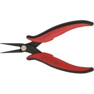 Hakko CHP PN-2007 Long-Nose Pliers, Flat Nose, Flat Outside Edge, Serrated Jaws, 32mm Jaw Length, 3mm Nose Width, 3mm Thick Steel, Original Version