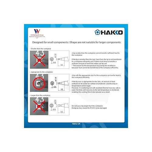  Hakko FM2032-51 Micro Soldering Handpiece, Blue tip not included