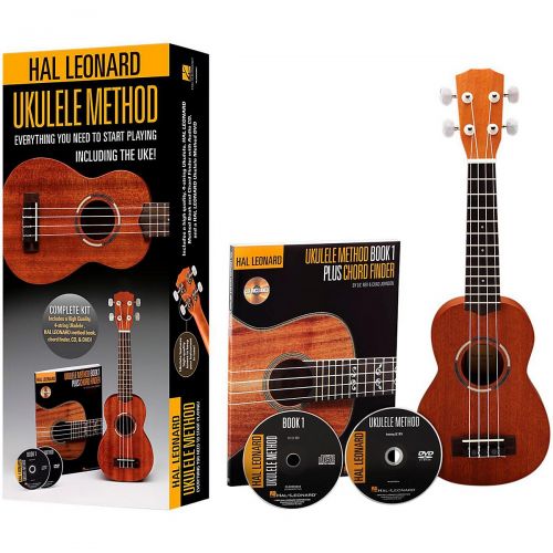  Hal Leonard},description:This pack includes everything you need to play ukulele today. The high-quality uke is ready to pull out and play. Its finely constructed with quality tuner