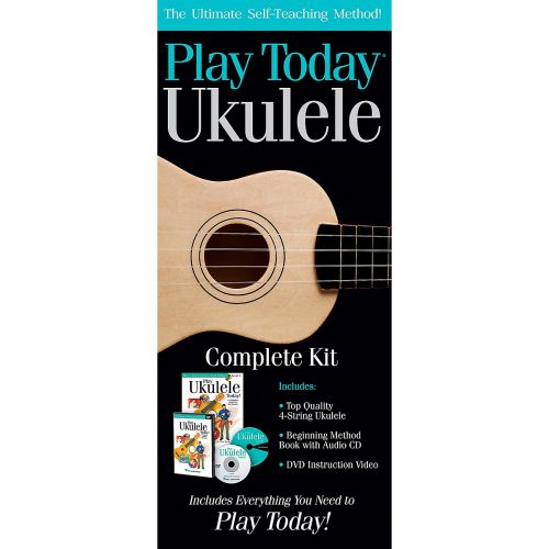  Hal Leonard},description:The Play Today Ukulele Complete kit contains everything a beginner needs to get started playing everyones favorite fun folk instrument  the ukulele. A hi