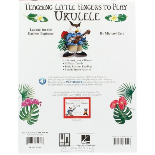  Hal Leonard Teaching Little Fingers To Play Ukulele Book