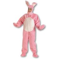 Halco Pink Easter Bunny Suit with Open Face Adult Costume Size Large