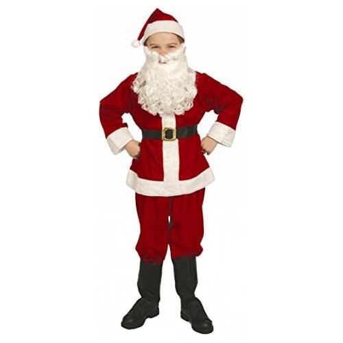  Complete Santa Claus Suit Set Child Costume Size 12 Large by Halco