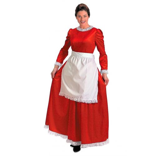  Halco Mrs. Claus Christmas Charmer Costume (Medium - Dress Size 8-10)